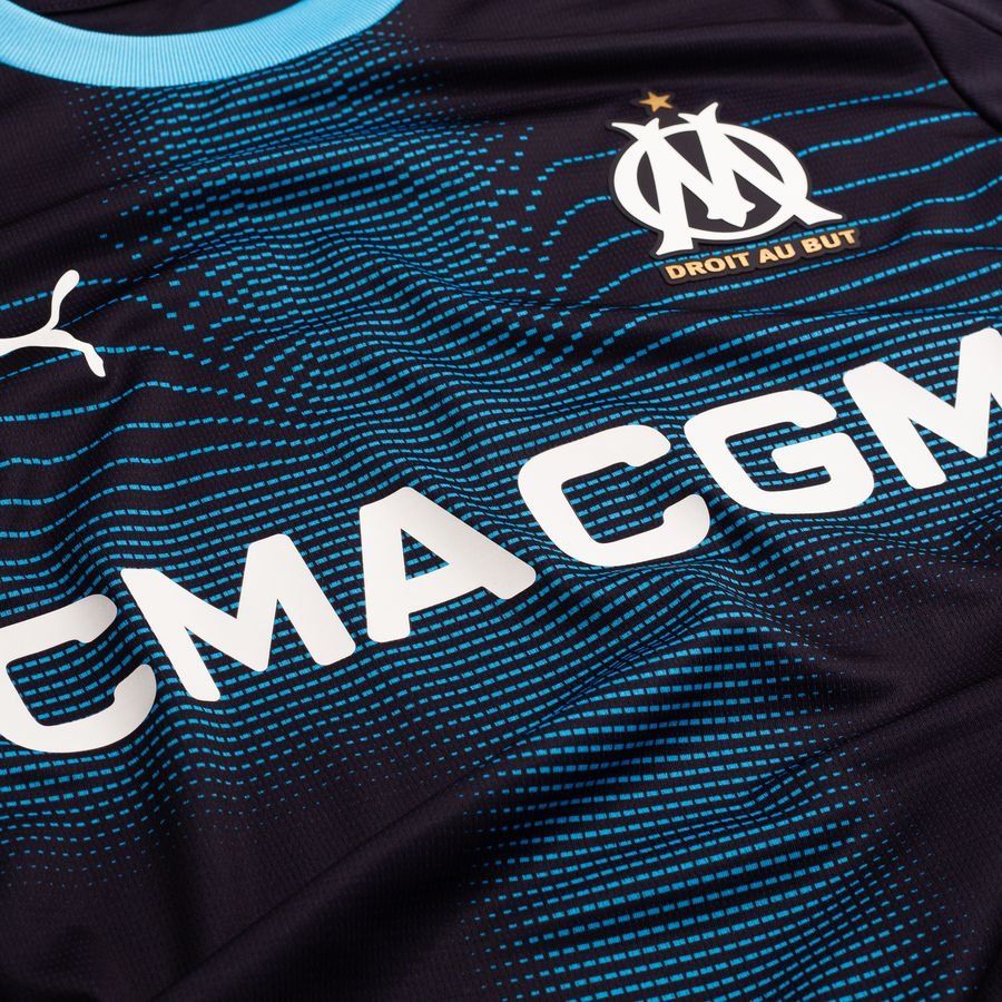 Marseille Away Shirt 2025/26 Long Sleeves - Men's-SoccerKits Hub | Buy Soccer Jerseys Online